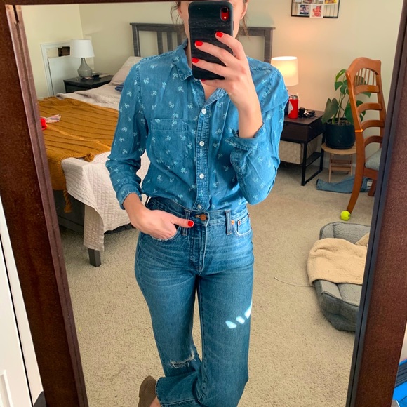 Chambray button down - Picture 2 of 4